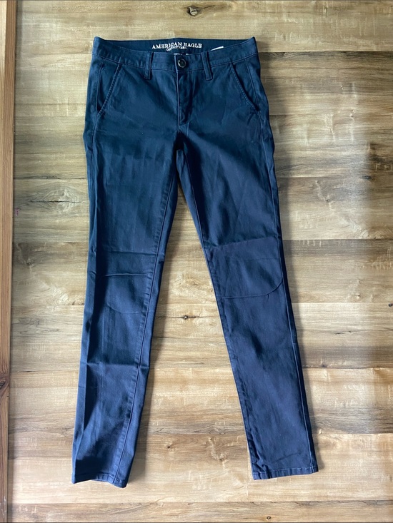 American Eagle Outfitters Denim - American Eagle Outfitters Dark Navy Skinny Pants